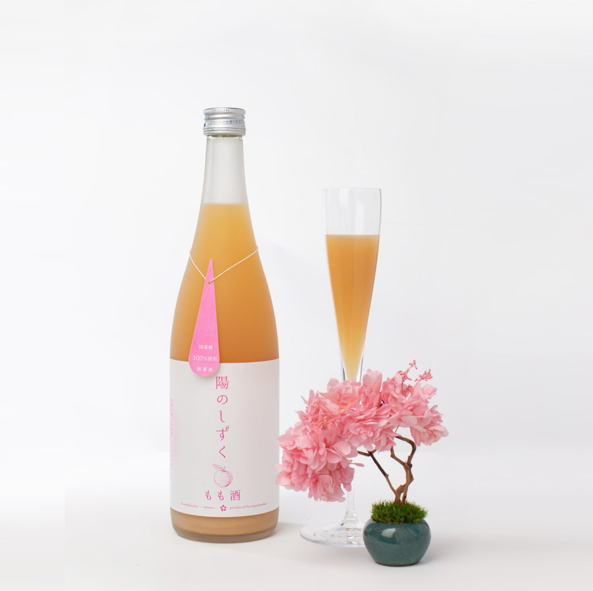 Miyakanbai Hi No Shizuku Momo Sake (720ml) – epicurean nomads