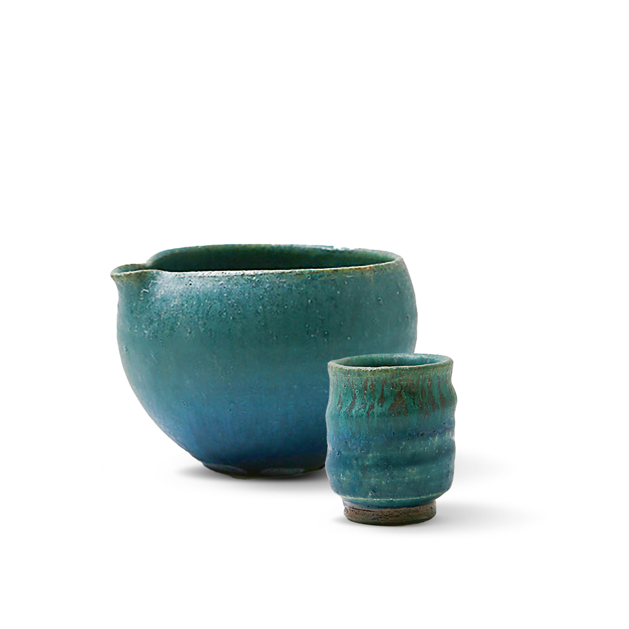 Noguchi Naohiko - Katakuchi and Ochoko designed by Naoki Kanazawa