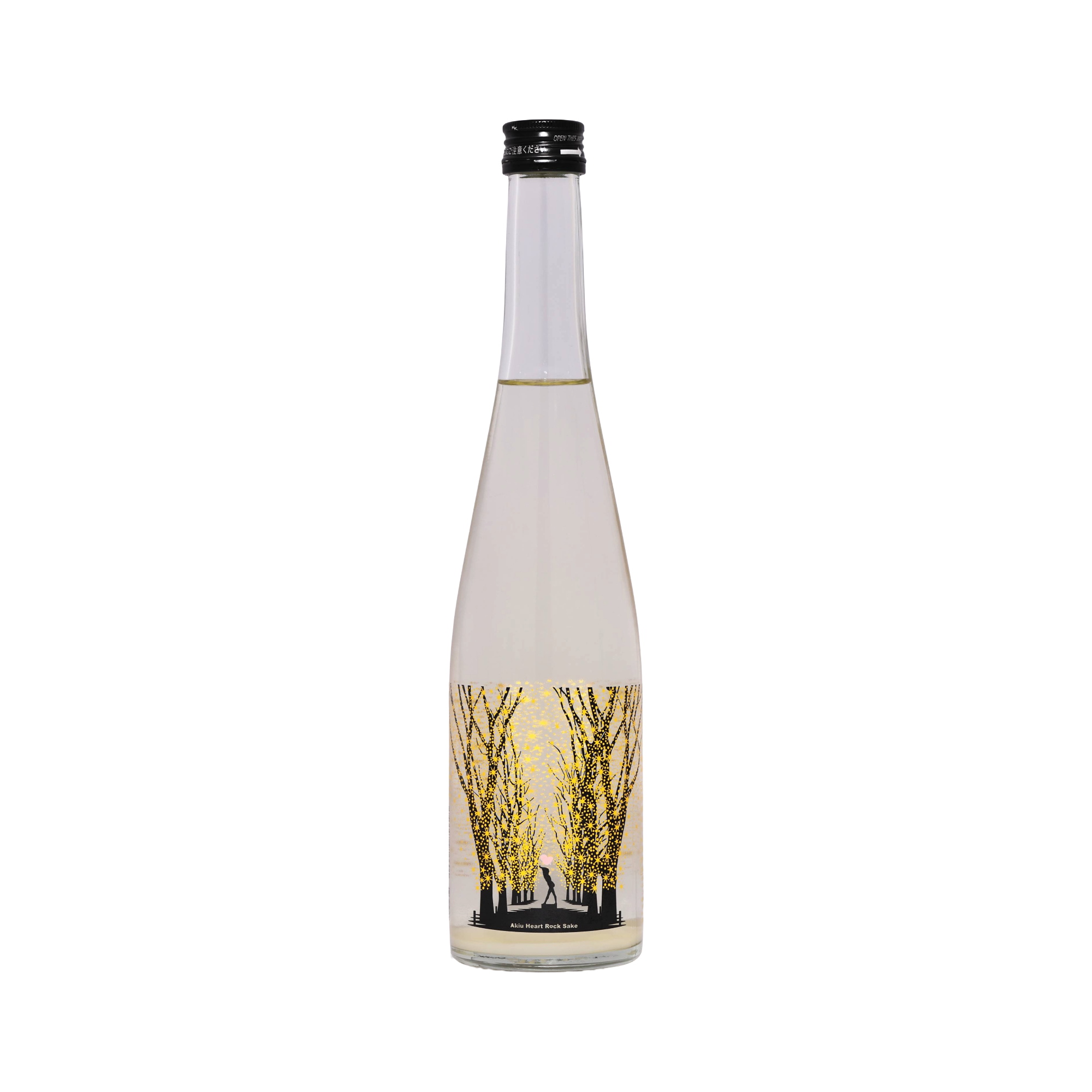 Akiu Heart Rock Pageant of Heart Sparkling Sake (500ml)