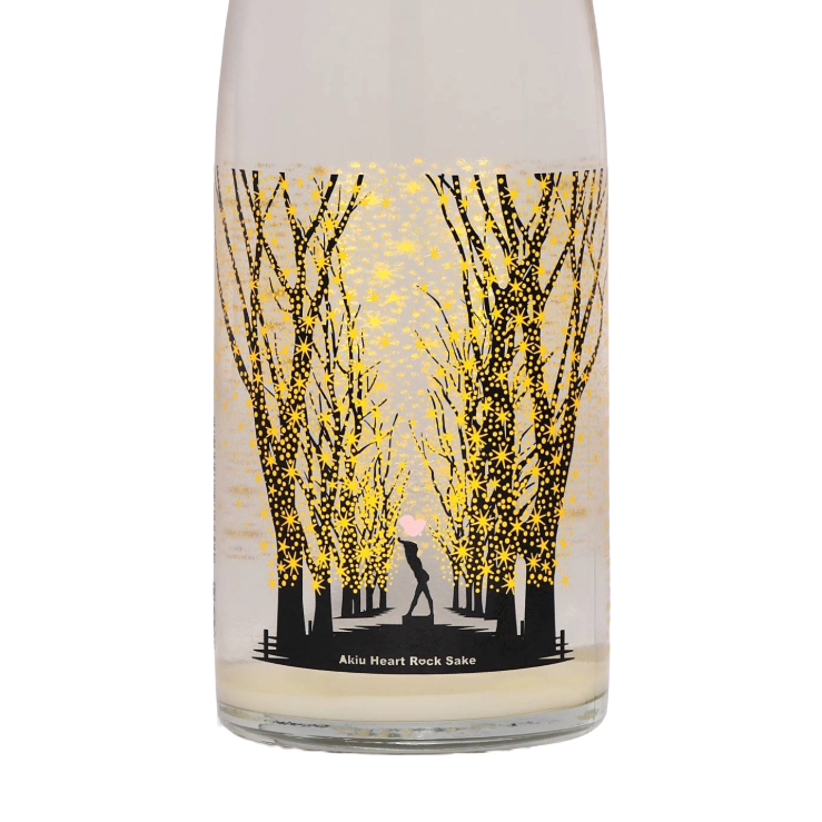 Akiu Heart Rock Pageant of Heart Sparkling Sake (500ml)