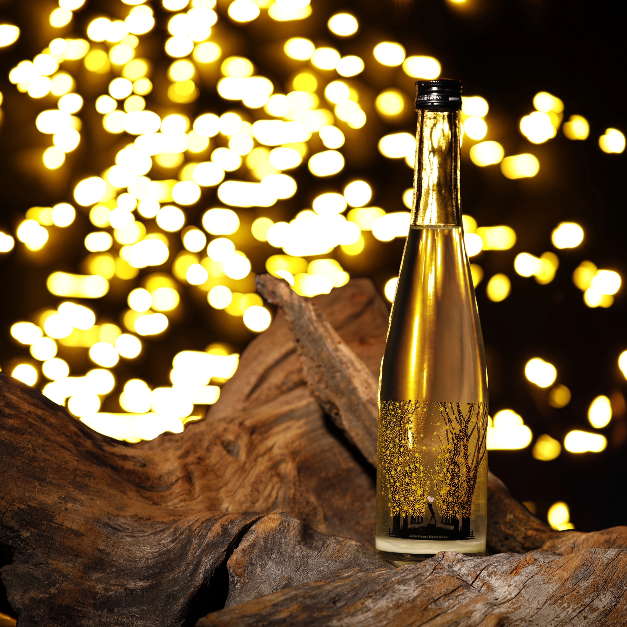 Akiu Heart Rock Pageant of Heart Sparkling Sake (500ml)