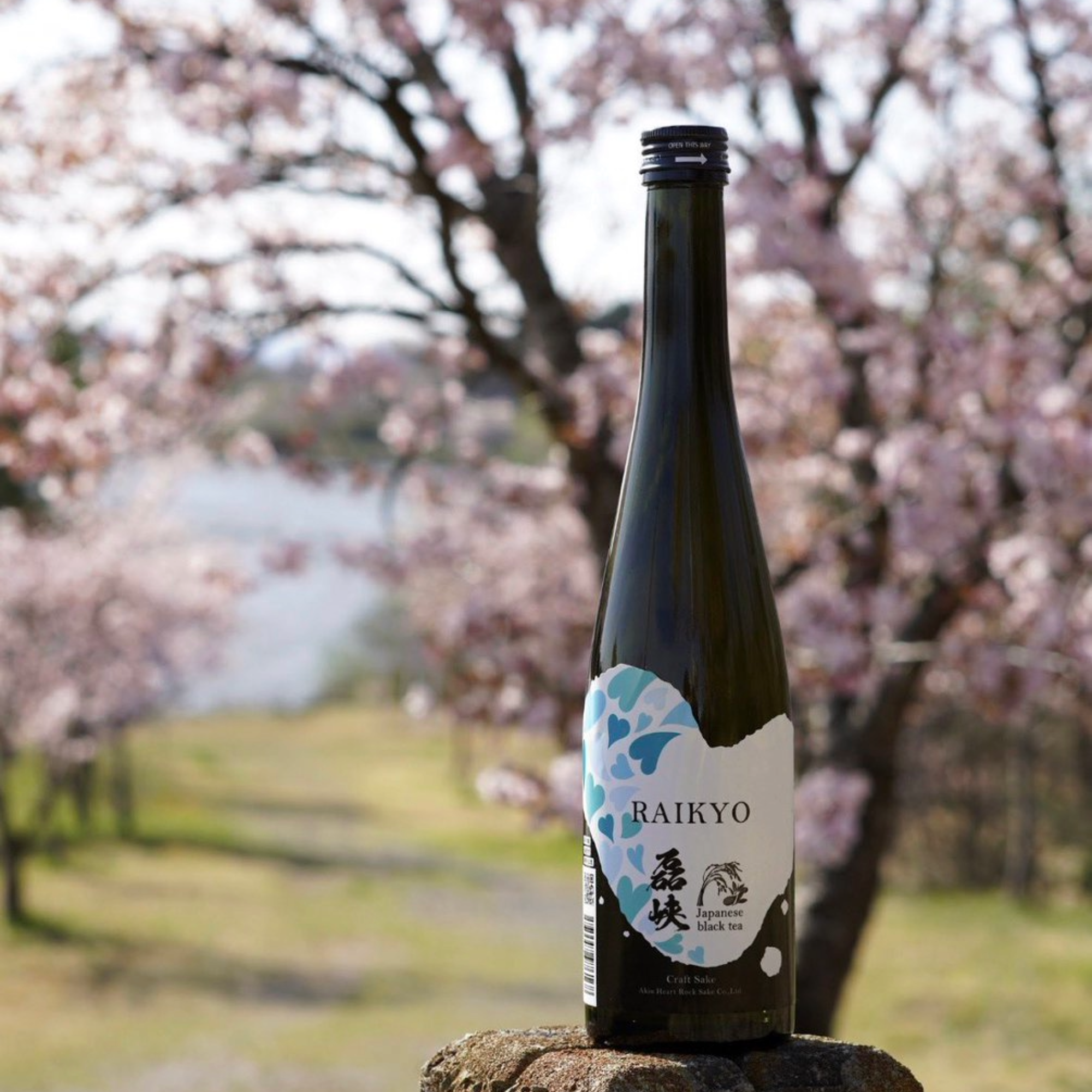 Akiu Heart Rock Raikyo Japanese Black Tea (500ml)