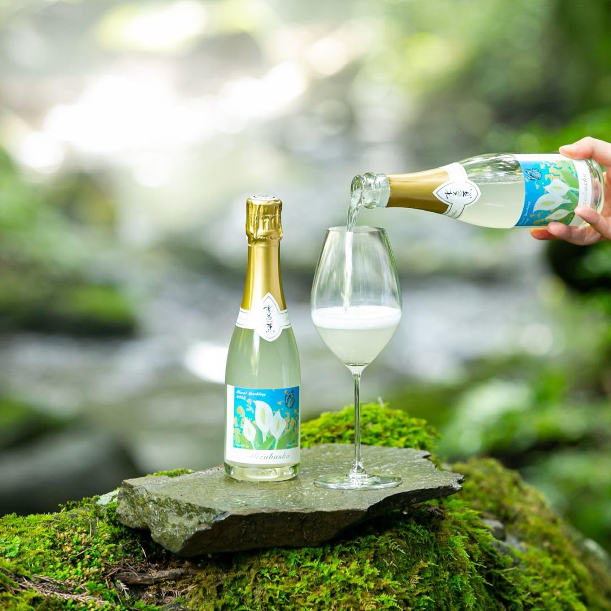 Mizubasho Artist Series Floral Sparkling (360ml)