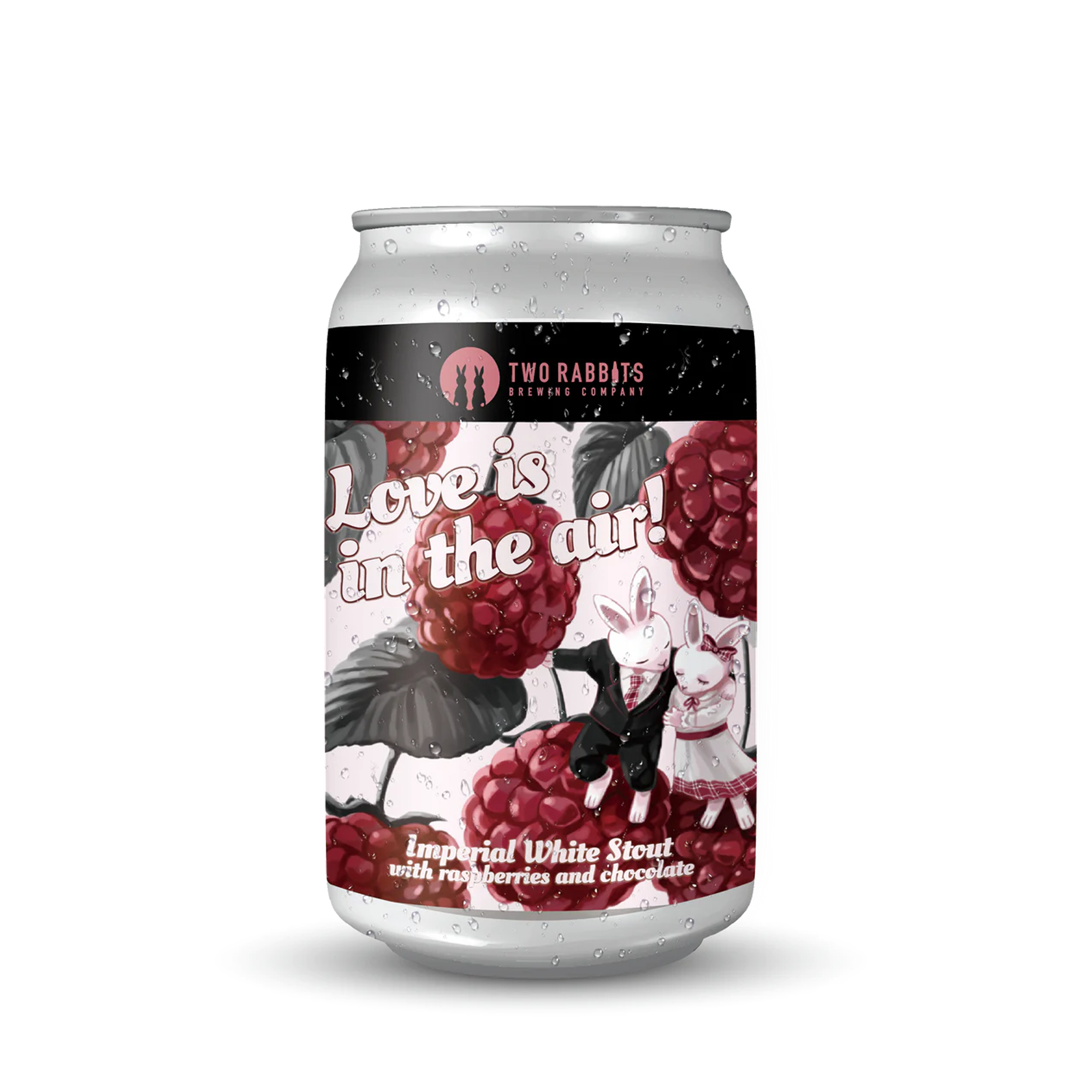 Two Rabbits Love is in the Air