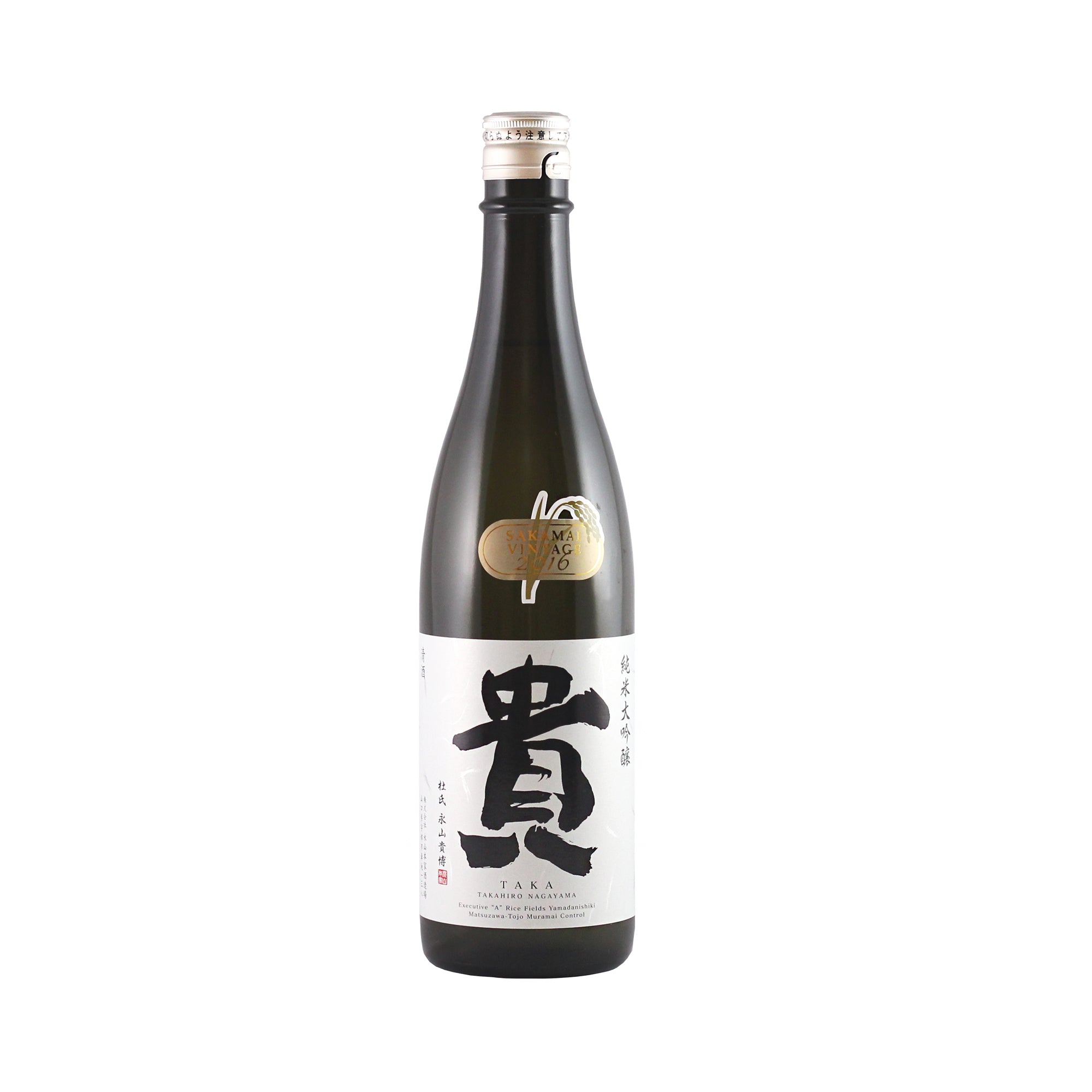 Taka Junmai Daiginjo Platinum Label (720ml)